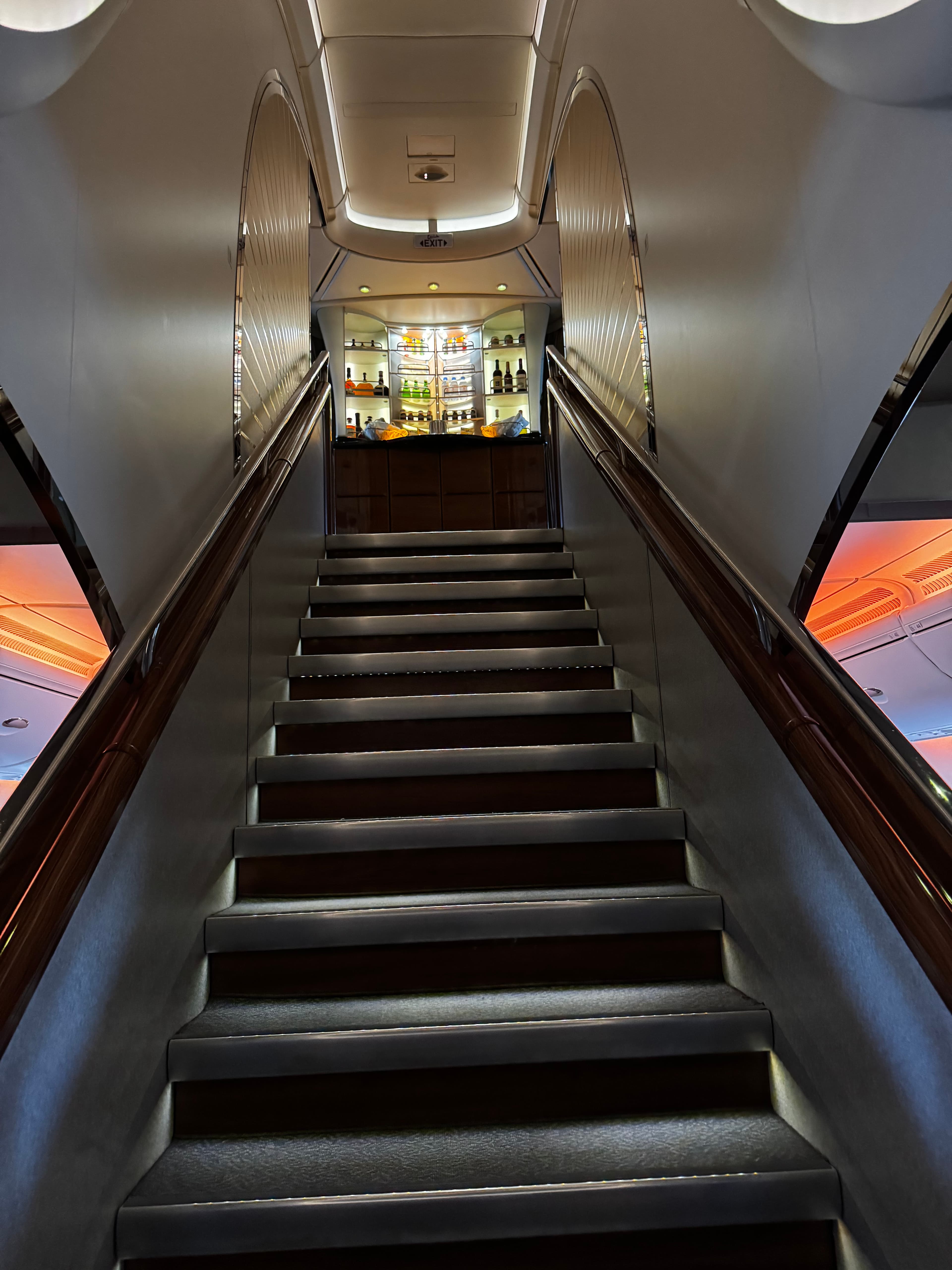 A380-800 Treppenhaus