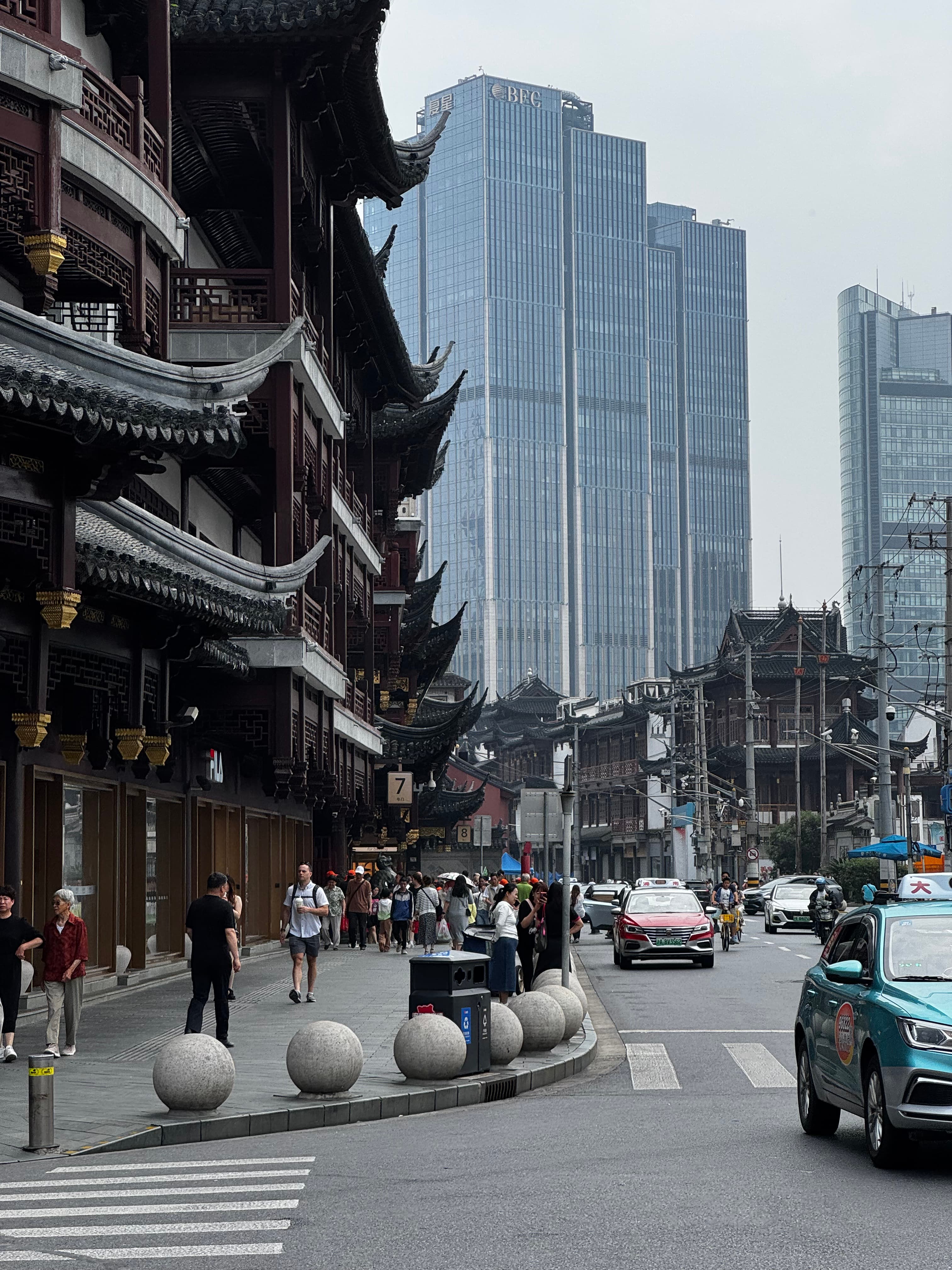 Außerhalb des Yu-Garten